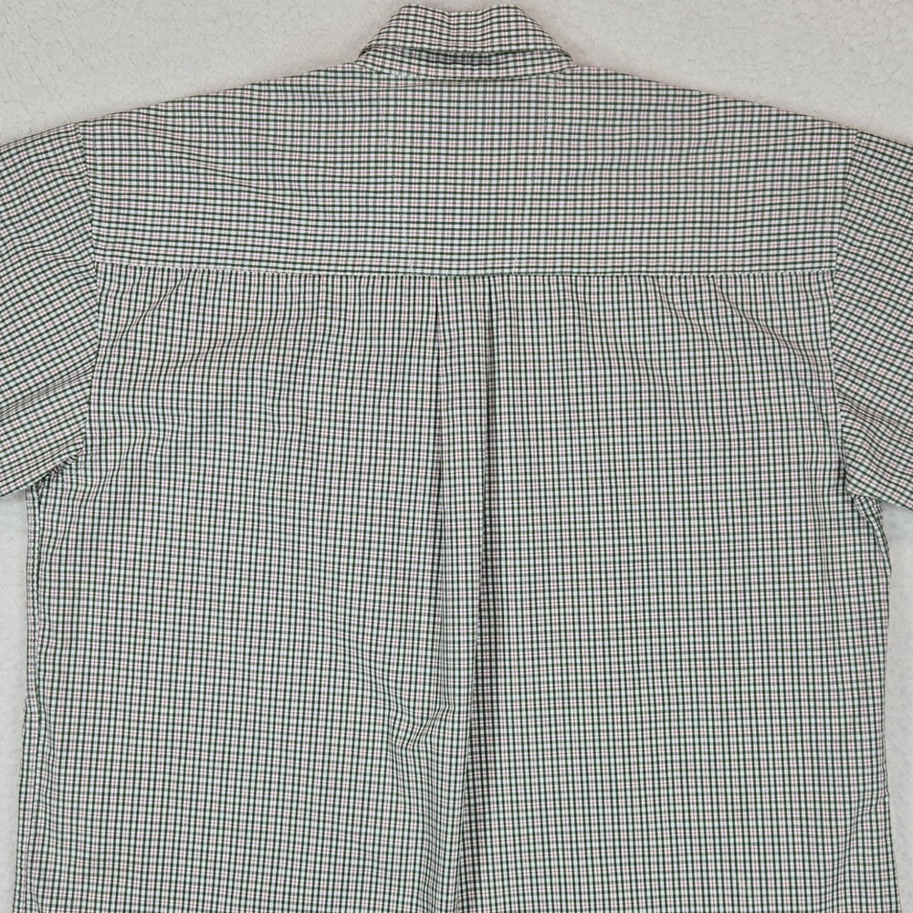 Wrangler George Strait Plaid Button Down Shirt Men XL Green Western Pearl Snap - Picture 5 of 10